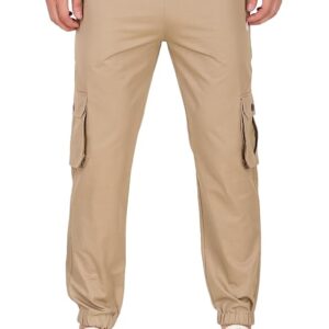 Men's Cargo Pants | Trousers for Boys | Regular Fit Cargos with 6 Pockets