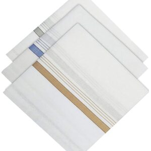 Design Men's Handkerchiefs | 100% Pure Cotton & Pocket Square Hankies